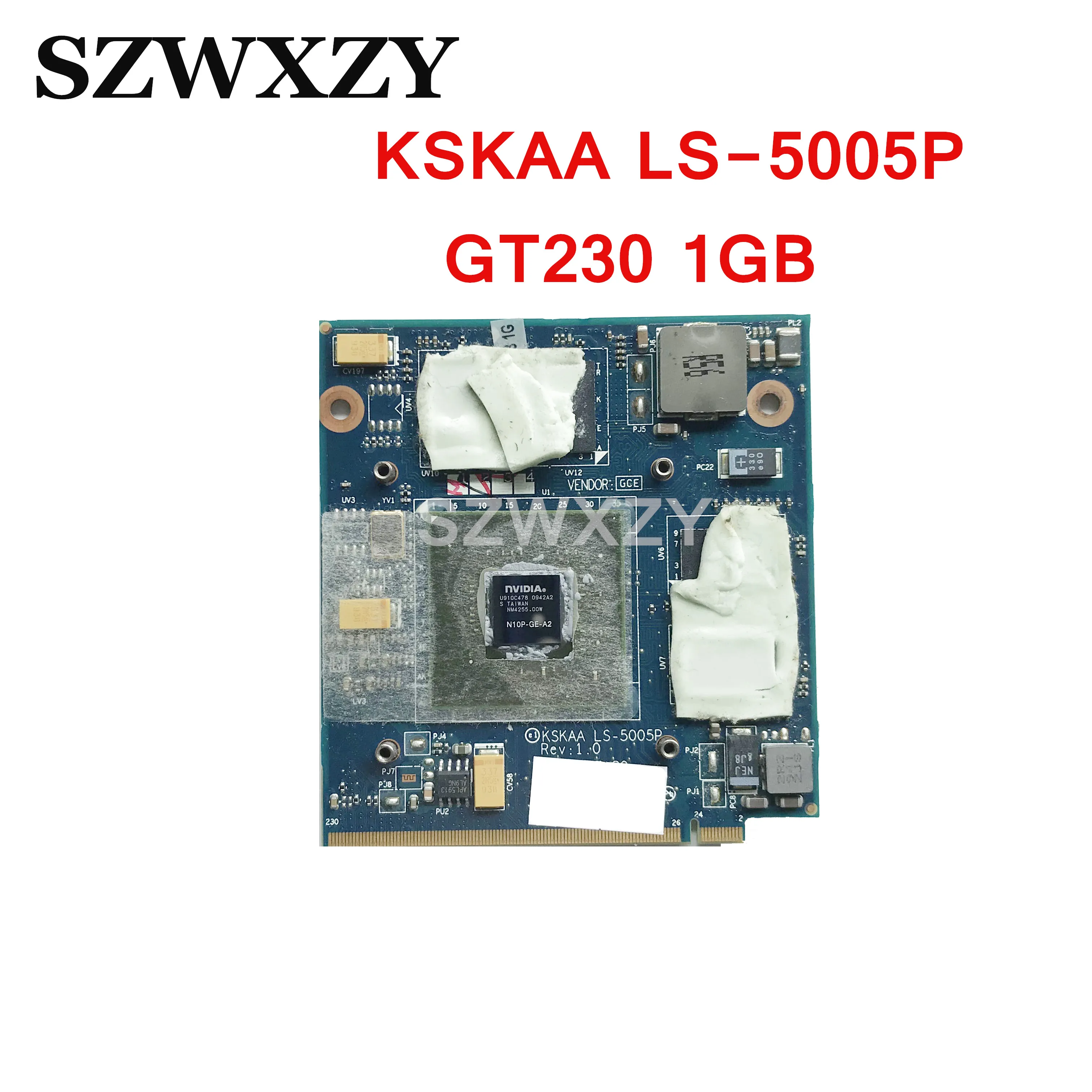 Для Toshiba Satellite A500 VGA HD GT230 1 ГБ видеокарта KSKAA LS 5005P K000075450|Компьютерные кабели и