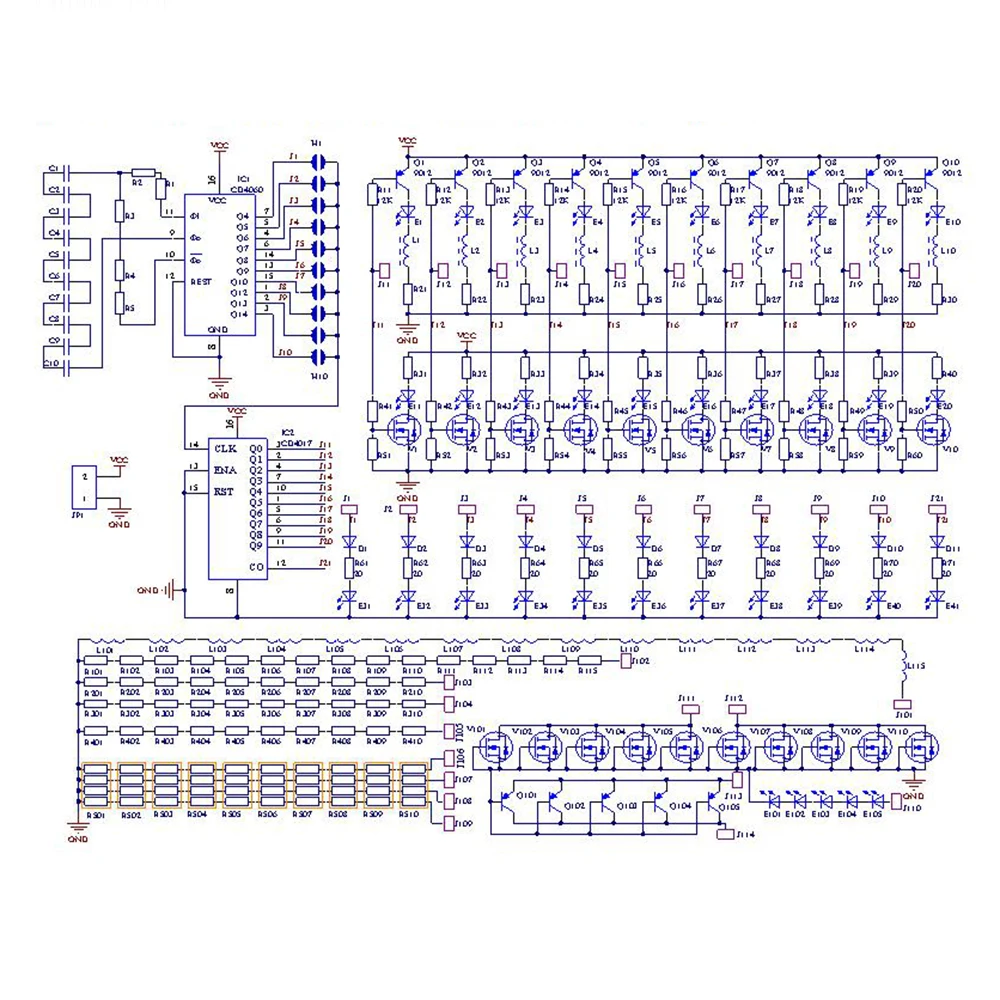 Набор для самостоятельной сборки 5 в постоянного тока RGB светодиодная подсветка
