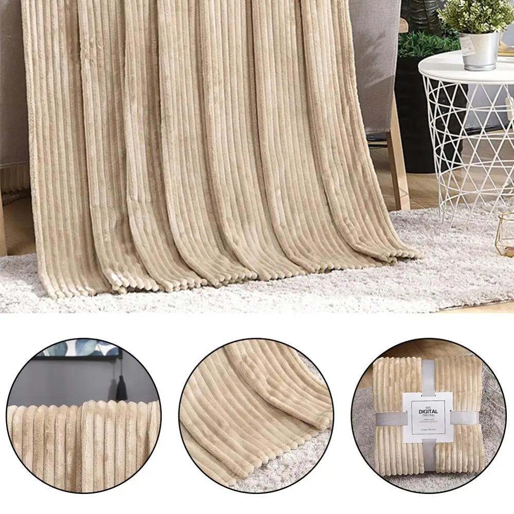 Одноцветный фланелевый диван плед одеяло супер мягкий покрывало зимнее теплое