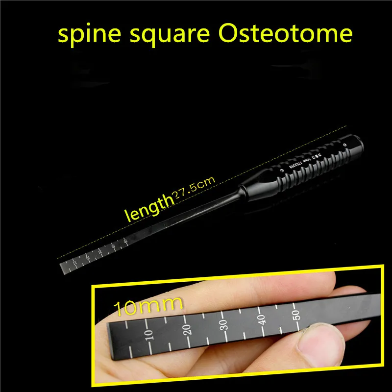 

Orthopedic instrument medical square flat bone knife chisel metal handle osteotome acetabulum hip knee hip joint tibia platform