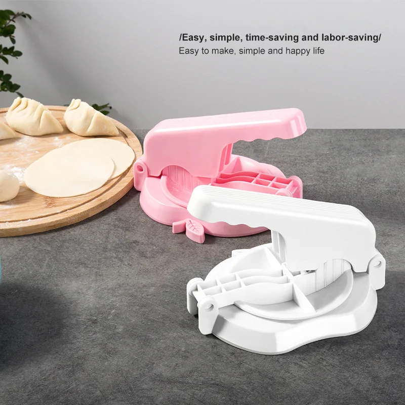 

Chinese Style Dumpling Skin Artifact Household New Style Press Machine Kitchen Manual Skin Press Mold Dumpling Making Tool
