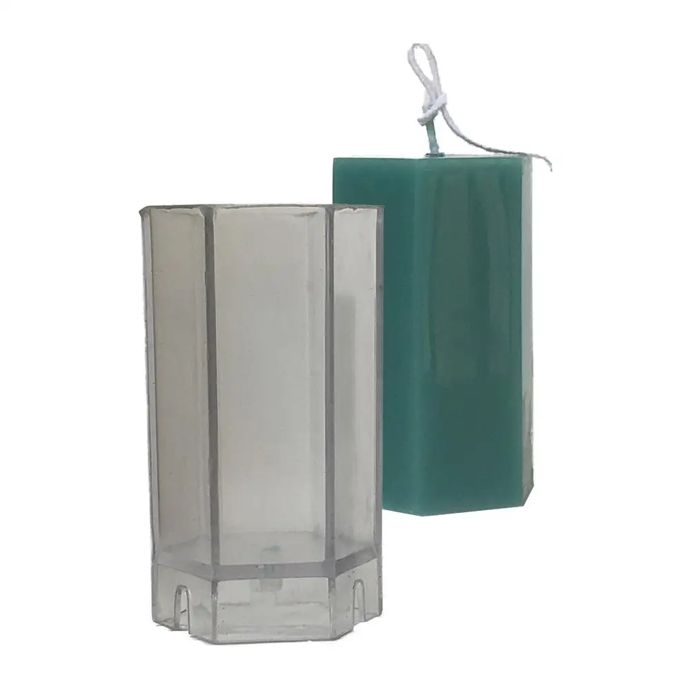 Шестигранная форма для свечей ручной работы модель DIY Ароматерапия Свеча