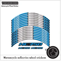 high quality motorcycle wheel tire rim stickers 17inch wheel for honda nc700 nc750 s x