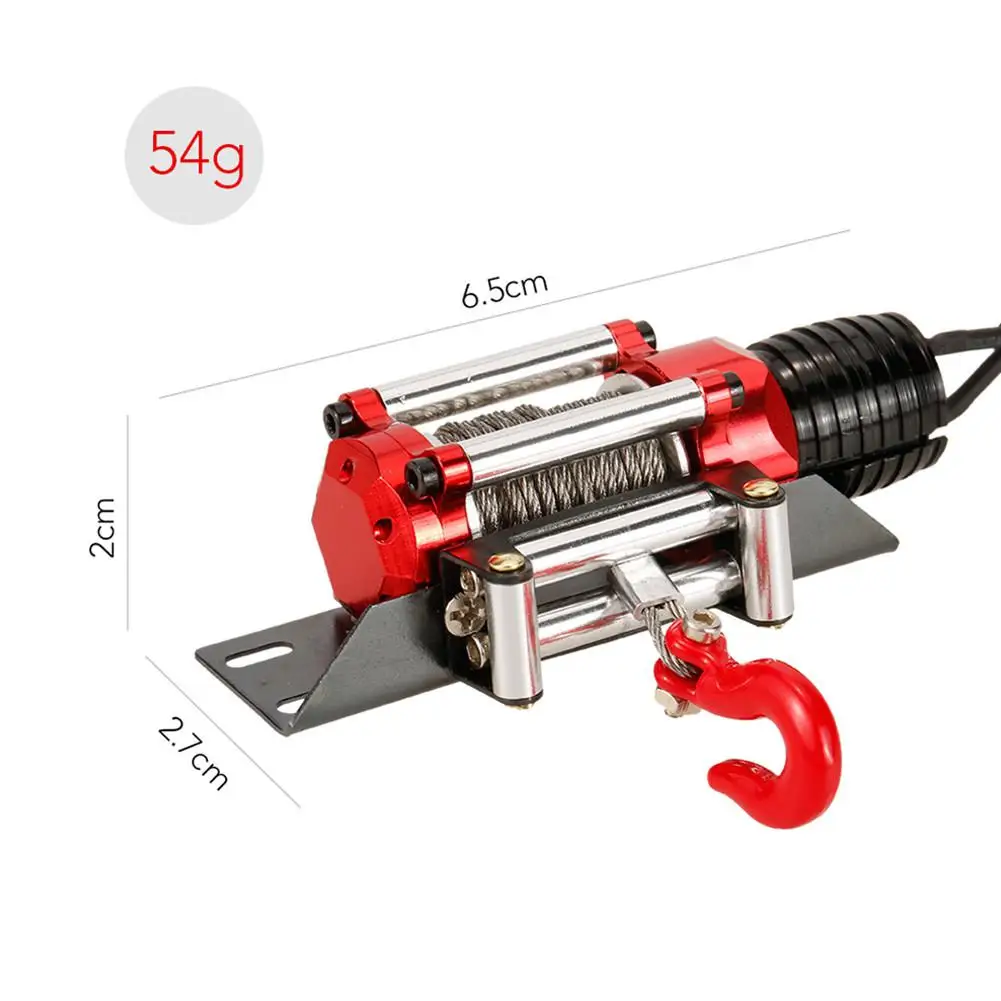 

Studyset Metal Steel Wired Automatic Simulated Winch Toy for 1/10 Traxxas HSP Redcat HPI TAMIYA Axial SCX10 RC4WD D90 RC Car
