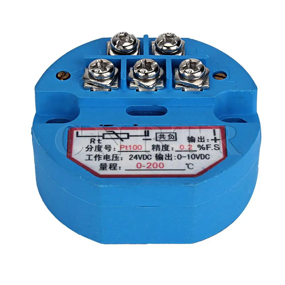 

CNBTR 0-200 градусов DC24V выход 0-10 В PT100 датчик температуры набор 20