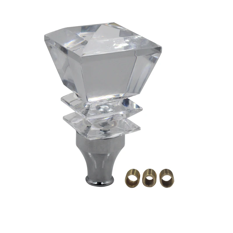 Ручка переключения передач акриловая в форме алмаза несколько цветов |