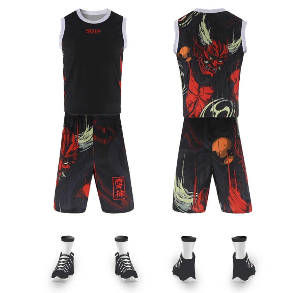 

Баскетбольная Футболка Thor red chinese style street ball