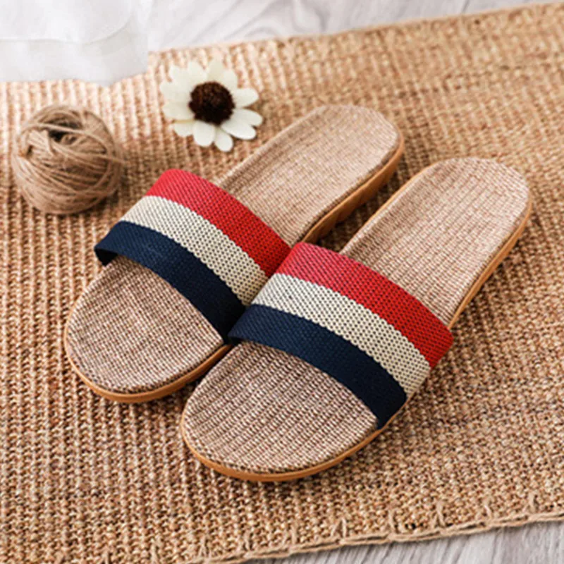 Cresfimix/женские модные шлепанцы на высоком каблуке 7 см с полосками из ленты 2018