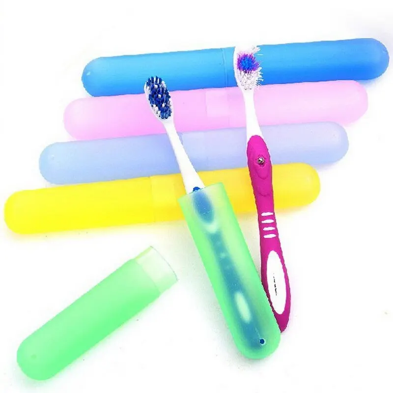 2 шт. портативный пылезащитный чехол для зубной щетки бытовой путешествия