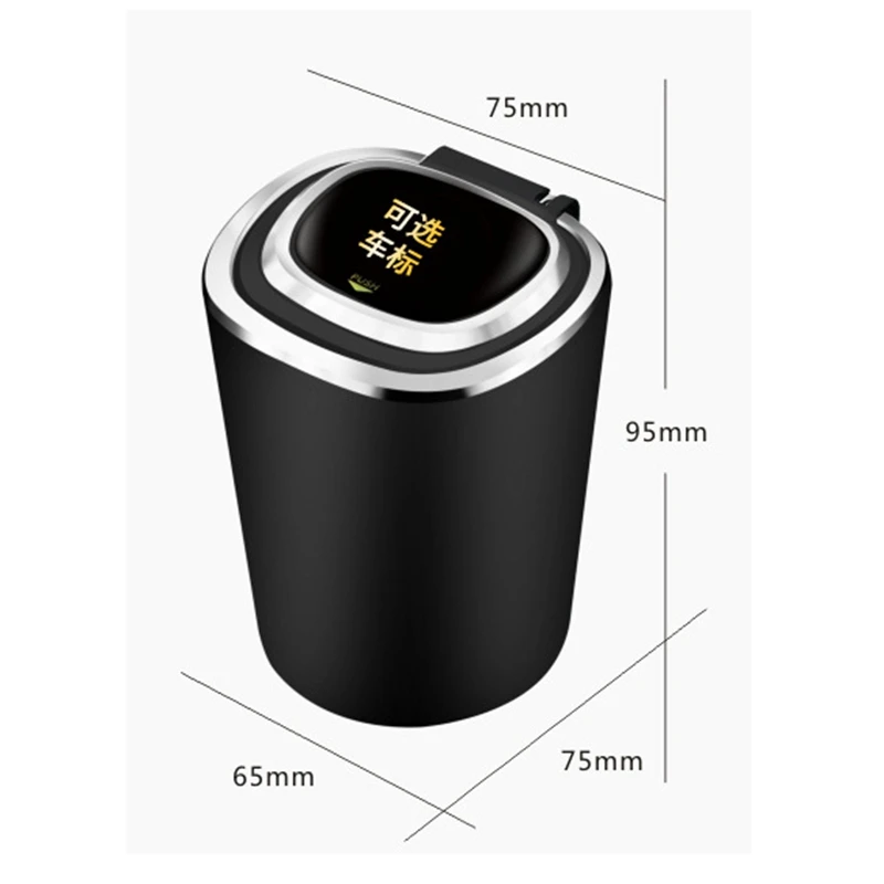 

Car Ashtray Ash Tray Retardant Cigar Ashtray Car Travel Cigarette Smoking Holder Cup Auto Ashtray Flame Box Accessorie