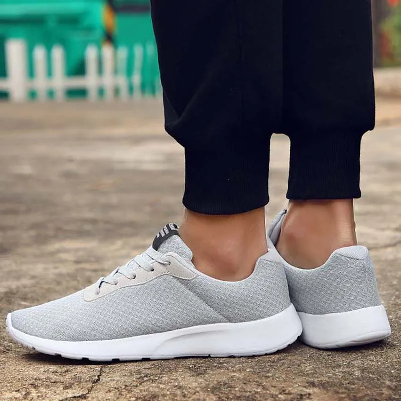 

Мужские кроссовки Nice Pop, простая повседневная обувь, дышащие легкие, для треккинга