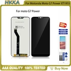 ЖК-дисплей 6,2 дюйма для Motorola Moto G7 Power XT1955, дигитайзер в сборе, запасные части, экран + Инструменты