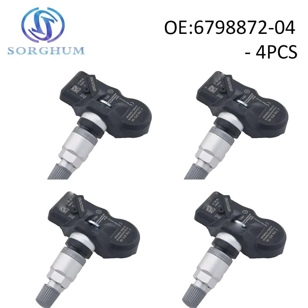4 шт. 6798872-04 Датчик давления в шинах TPMS датчик Подходит для BMW ROOLS ROYCE | Автомобили и