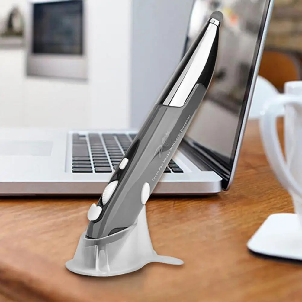 Беспроводная мышь 2 4G регулируемая 1600DPI в виде ручки USB оптическая воздушная