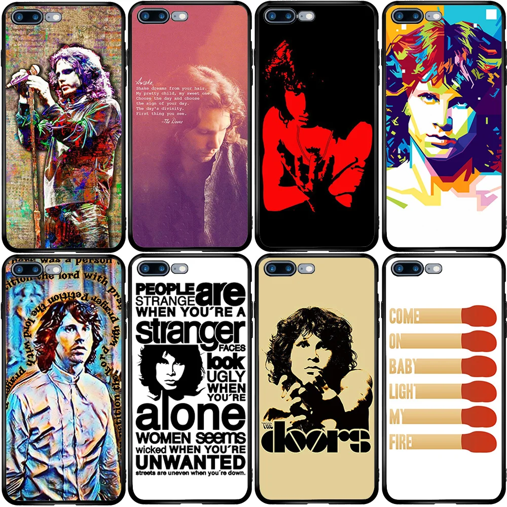 Cover Case for iPhone Oneplus 5S SE 2020 6S 7 8 6T 8T Plus XS XR 11 12 Pro Mini Max Jim Morrison|Бамперы| |