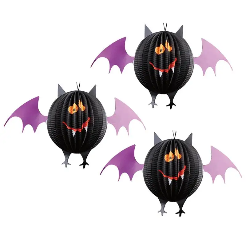 3 шт. бумажные украшения для Хэллоуина|Украшения своими руками вечеринки| |