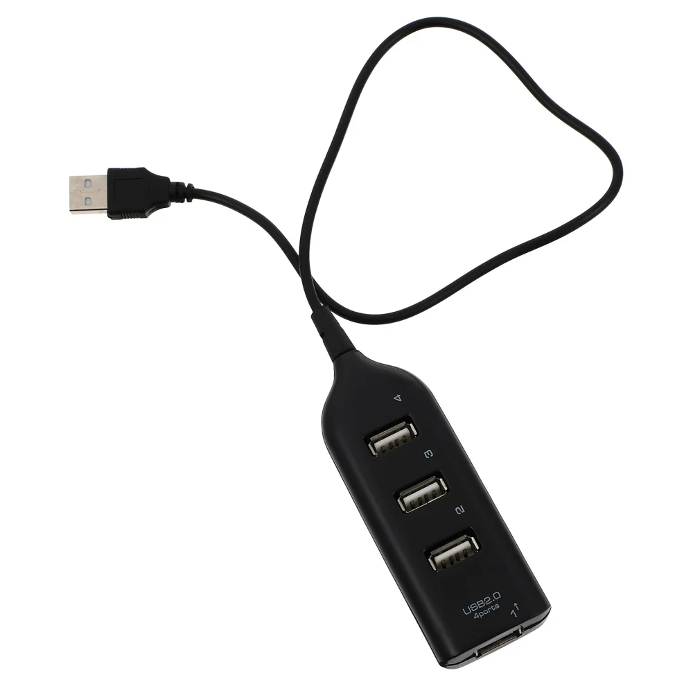 

1Pc USB Hub Practical USB Divider USB 2.0 Expander Hub USB Expansion Transfer