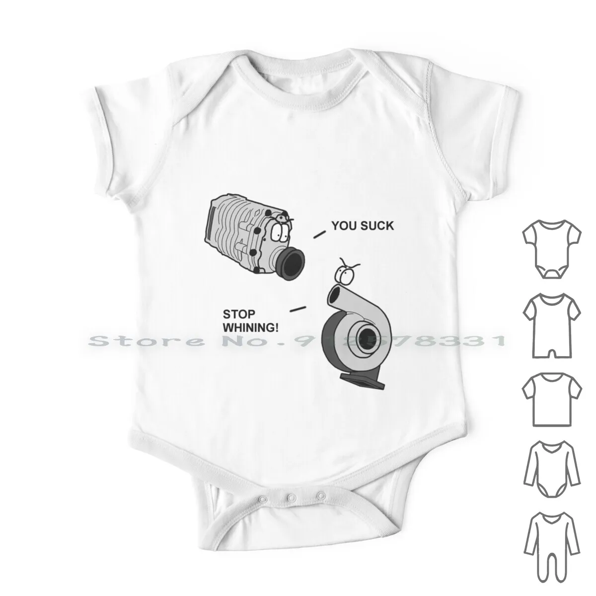 Комбинезон для новорожденных Turbo Vs., комбинезон с суперзарядным устройством, комбинезон из хлопка, комбинезон с турбонаддувом, комбинезон с суперзарядным устройством