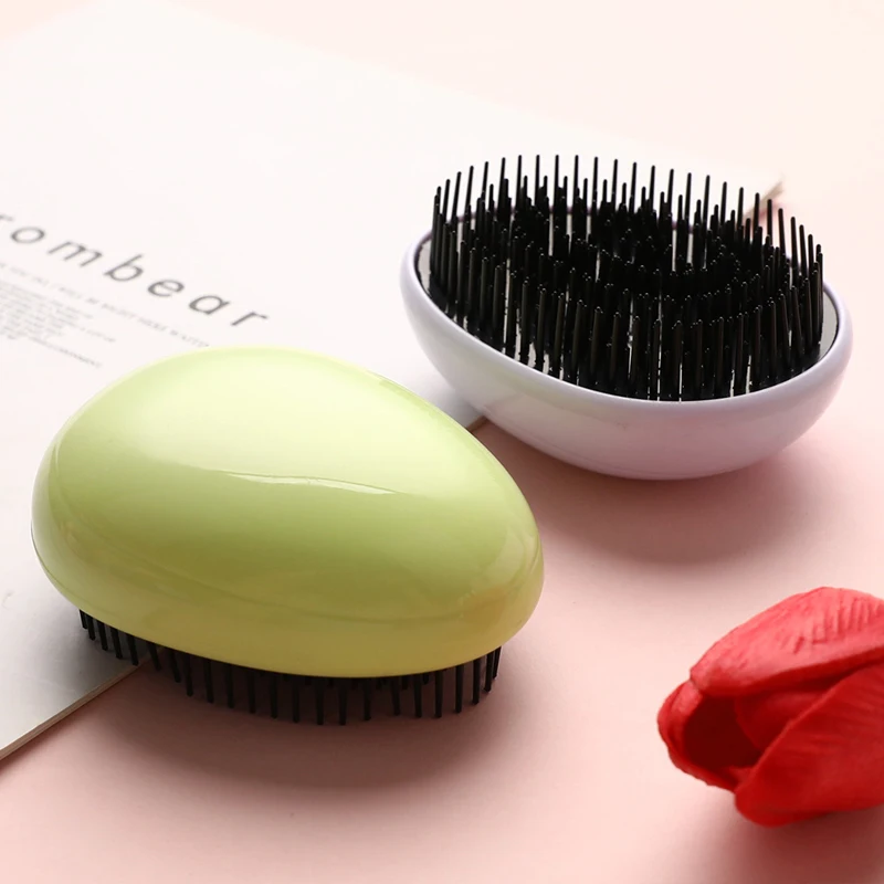 Салонная расческа для ухода за волосами путешествий Мини Щетка волос в форме