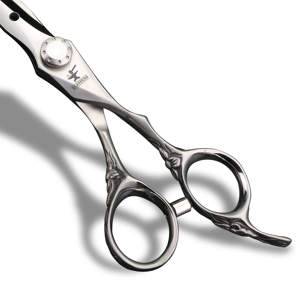 6 дюймов матовые японские 440C ножницы для стрижки волос и филировочные