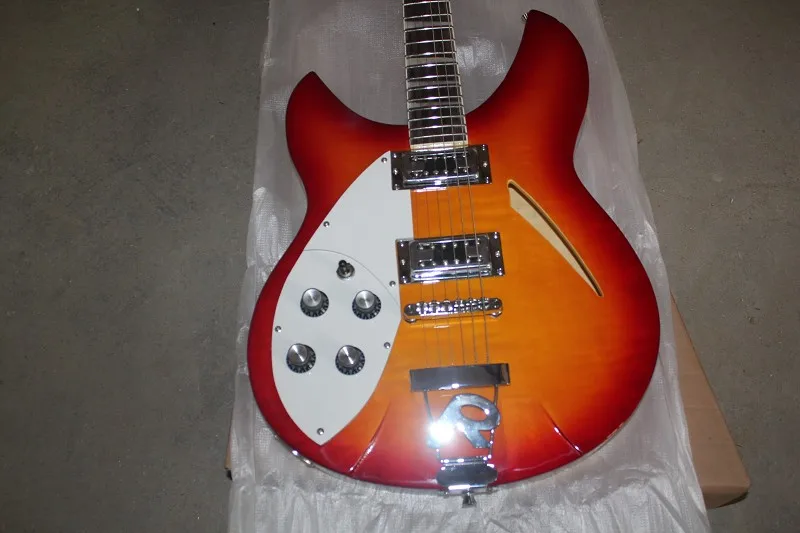 Оптовая продажа гитары Новое поступление электрическая гитара Rickenback 330 для левой