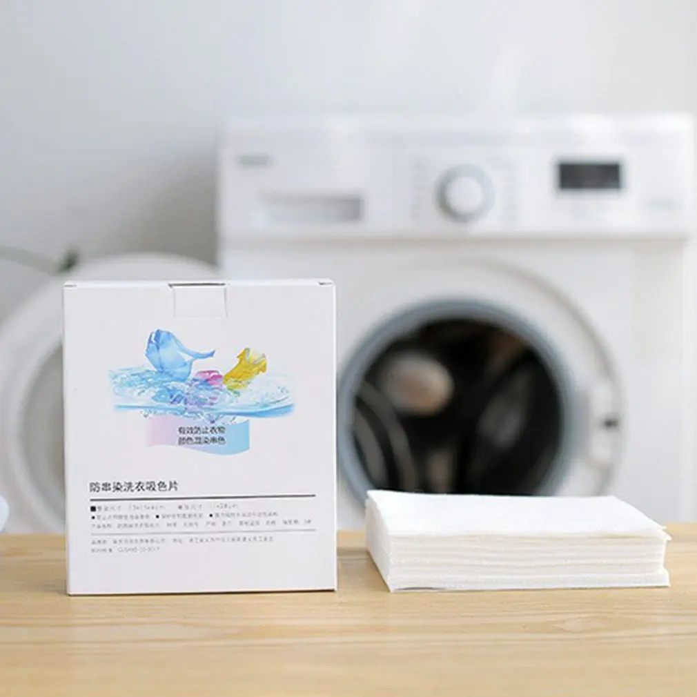 

Anti-Cross-Dye Color-Absorbing Film High Activity Absorption Factor Safe For Clothes Chemical-Free Non-Woven