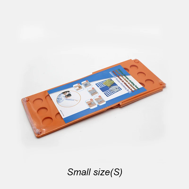 1pc orange S A643 Быстрая одежда складная доска качество для взрослых Волшебная Одежда Папка футболки джемпер одежда Бендер ребенок Прачечная футболка СИСТЕМА ОРГАНИЗАЦИИ - Цвет: 1pc orange S A643
