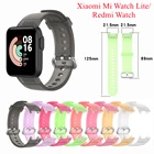 Прозрачный ремешок для Xiaomi Mi Watch Lite, прозрачный сменный Браслет для Redmi Watch, прозрачный силиконовый браслет