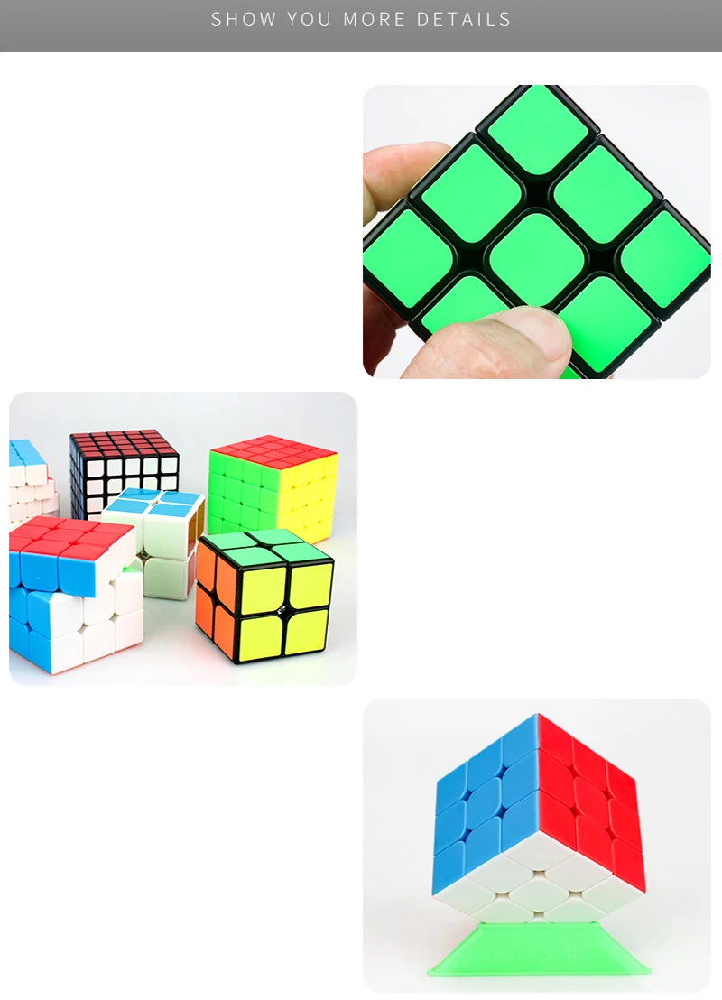 3X3X3/4X4/5X5 Спецификация магический куб скорость для карманных наклеек Головоломка Куб профессиональные Развивающие игрушки для детей/малышей