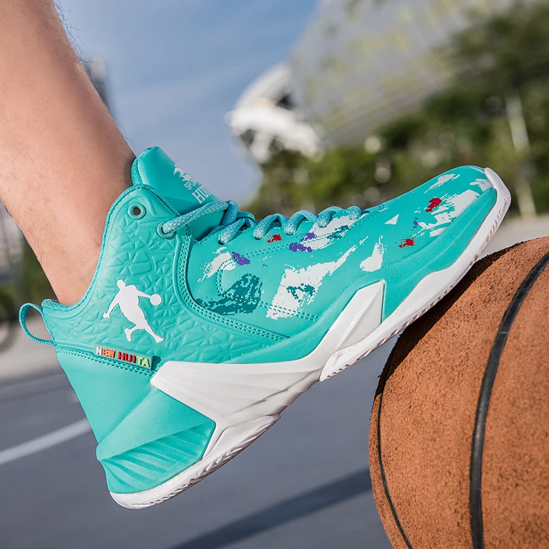 

Fashion Sports Shoes for 2021 Basketball Shoes Men's Cushioning Light Basketball Sneakers Male Breathable Outdoor Sports Shoes