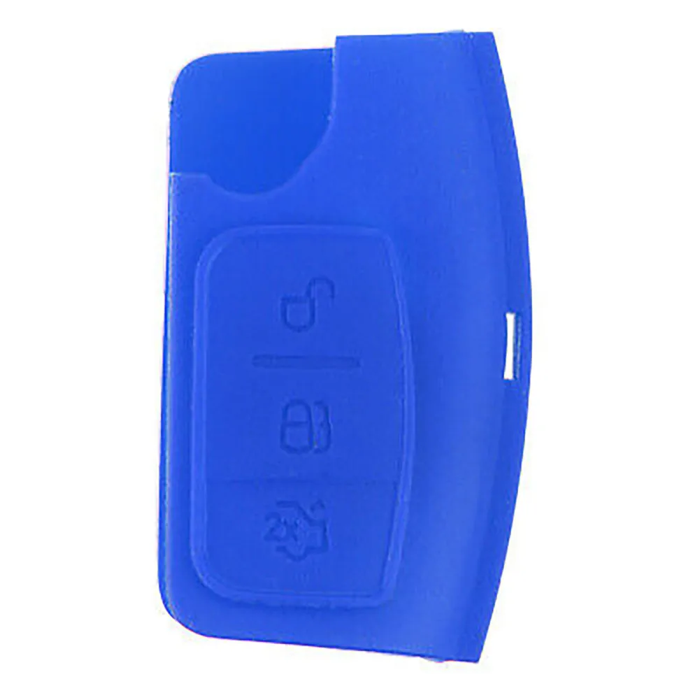 

1PCS Key Case Blue Cover For Ford Fiesta Focus Mondeo Falcon Plastic Shell Practical Quality