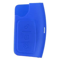 1pcs key case blue cover for ford fiesta focus mondeo falcon plastic shell practical quality