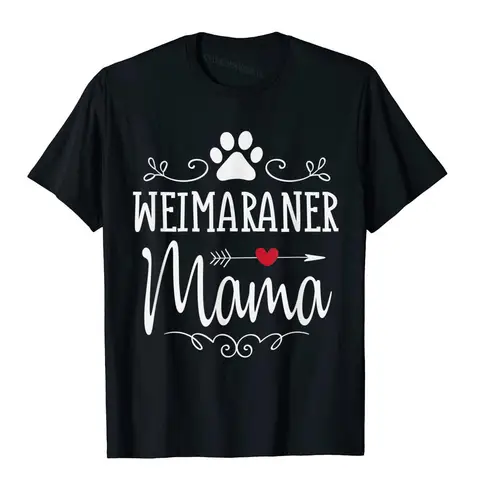 Забавная рубашка для влюбленных weimранер мама, подарок, Новое поступление, мужские топы, футболки, хлопковые топы, рубашки в стиле преппи