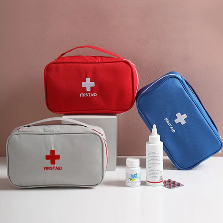 

Box First Aid Kit for Medicines Outdoor Safe Travel Hiking Camping Medical Bag Survival Handbag Emergency Kits Set Portable