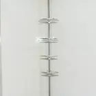 4 полки, телескопическая треугольная стойка из нержавеющей стали для ванной комнаты, белая регулируемая полка, фурнитура, полки для ванной комнаты, стойка, полка HWC