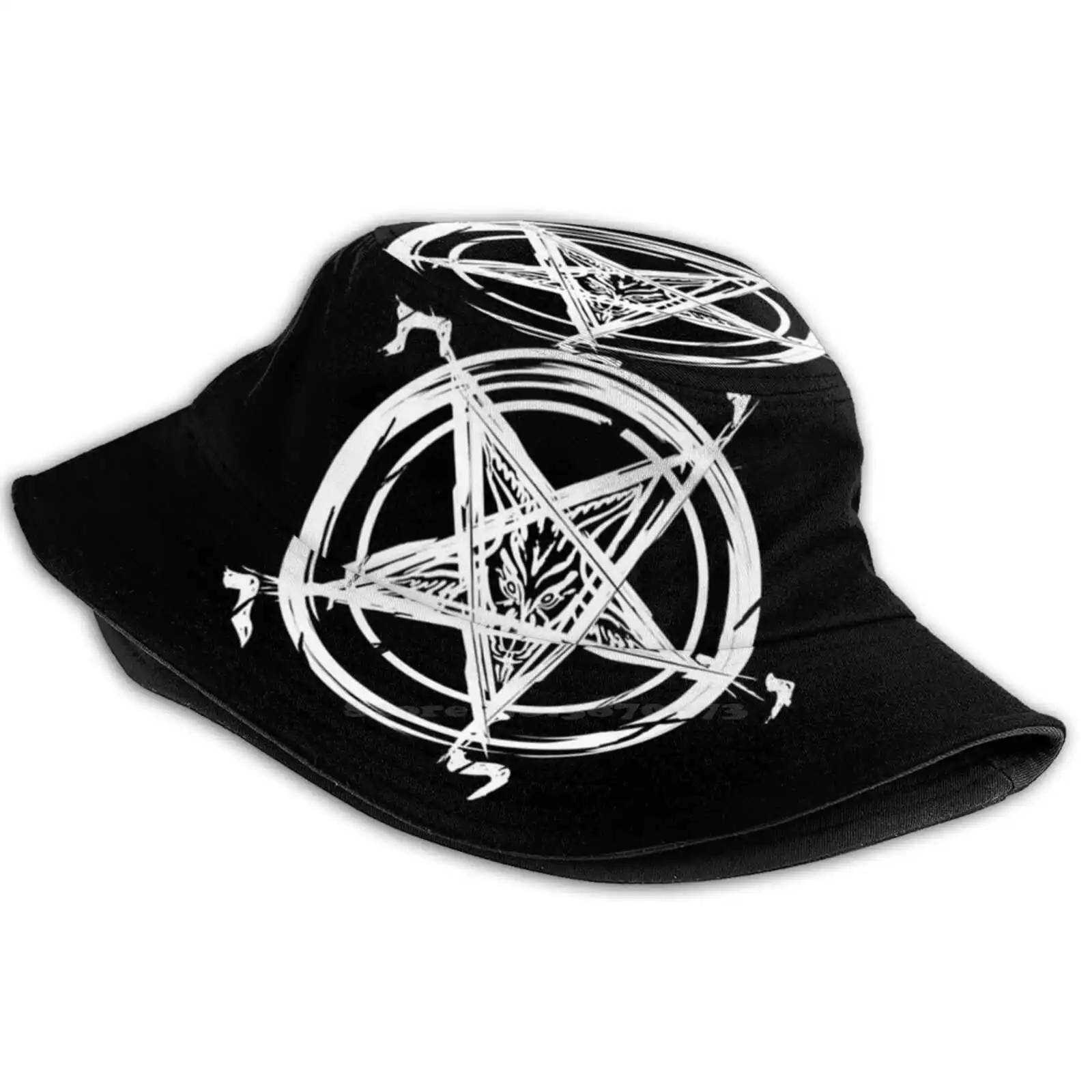 Сатановая пентаграмма унисекс летняя модель сатана дьявол Baphomet демон Kolsab Lucifer |