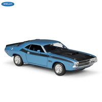welly 124 1970 dodge challenger ta simulation alloy car model crafts decoration collection toy tools gift