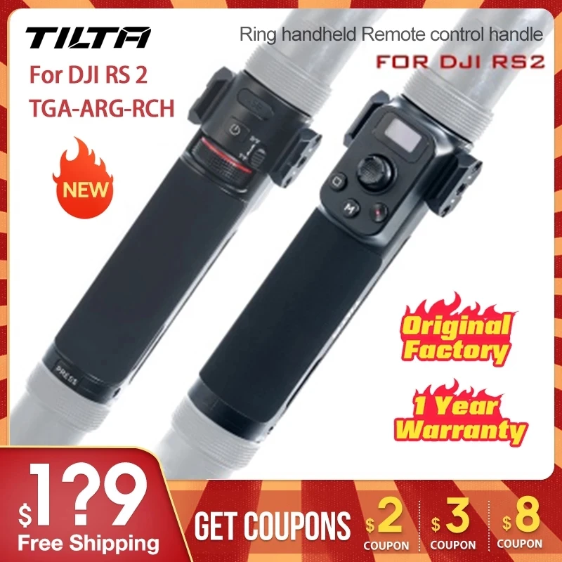 В наличии TILTA DJI RS 2/RSC 2 Ronin RS2 съемка профессиональные аксессуары ручка с фокусом