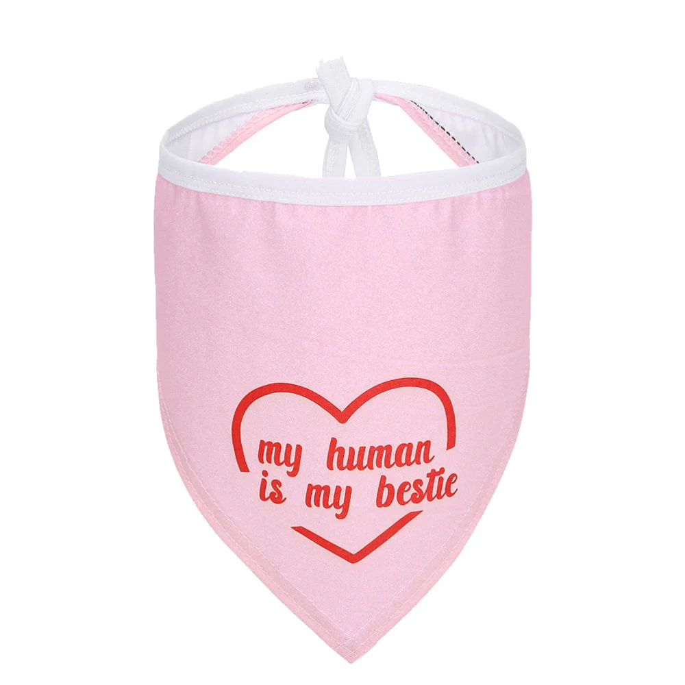 1 шт. шаблон английской буквы собачий нагрудник креативный принт собака слюна