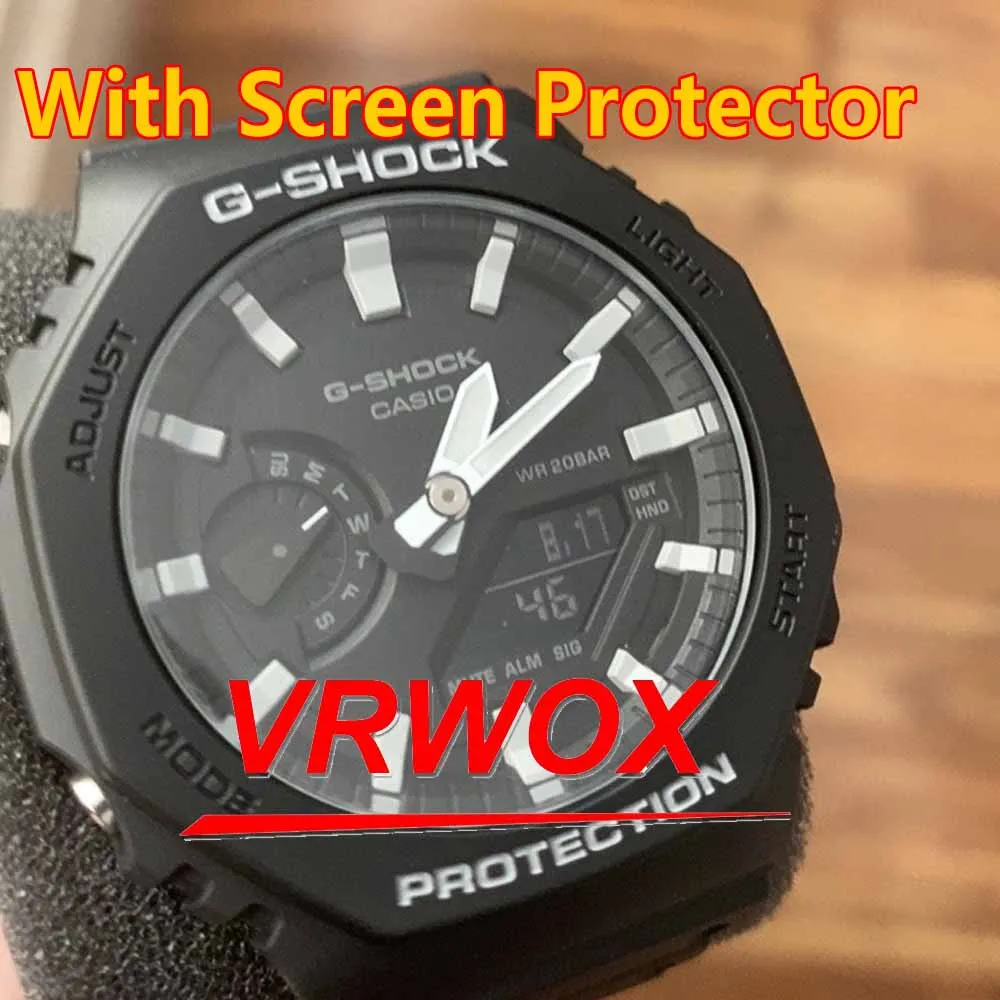 3pcs 9h anti scratch tempered glass screen protector for casio g shock ga 2100 ga 2000 ga 2110 gm 2100 gma s2100 ga 2200 free global shipping