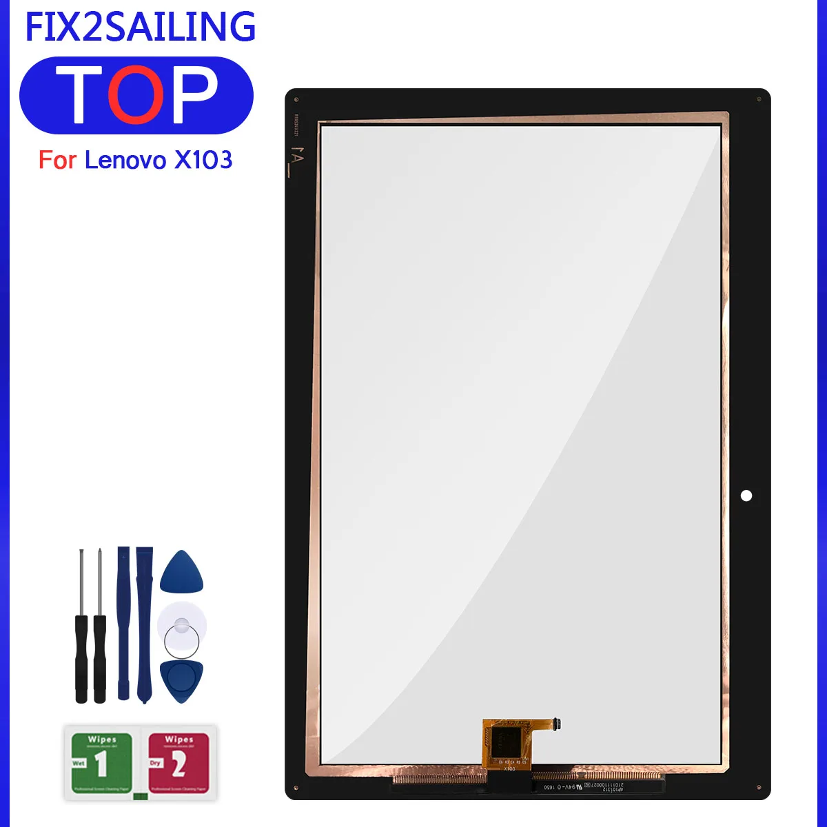 For Lenovo Tab TB-X103F TB-X103 TB X103F X103 Touch Screen Digitizer Assembly Glass | Tablet LCDs &amp Panels