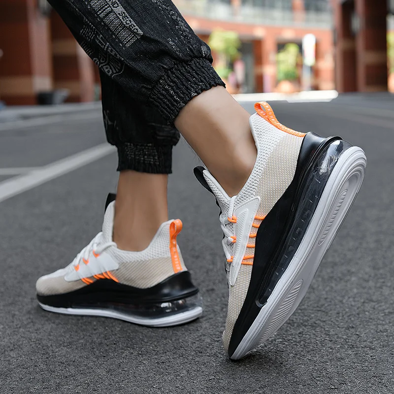 

Shoes Men Mesh Air Cushion Sneakers Breathable Outdoor Walking Sports Shoes Male Footwear Custom Logo Packing for Drop Shipping