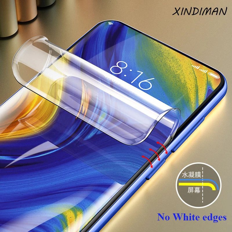 38D спереди + сзади гидрогель пленка для xiaomi redmi5 5plus протектор экрана из