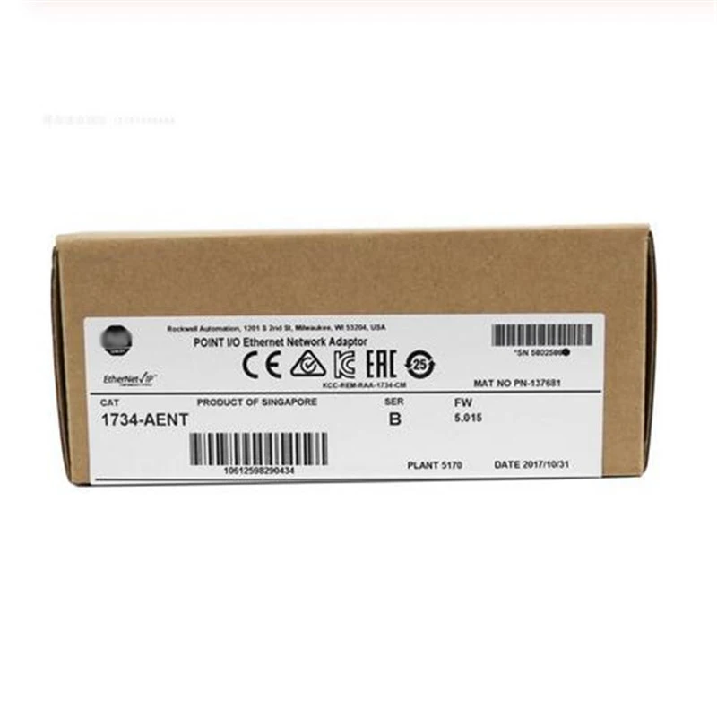 Программируемый контроллер 1734-AENT 1734AENT новый и оригинальный 1734 Series PLC для
