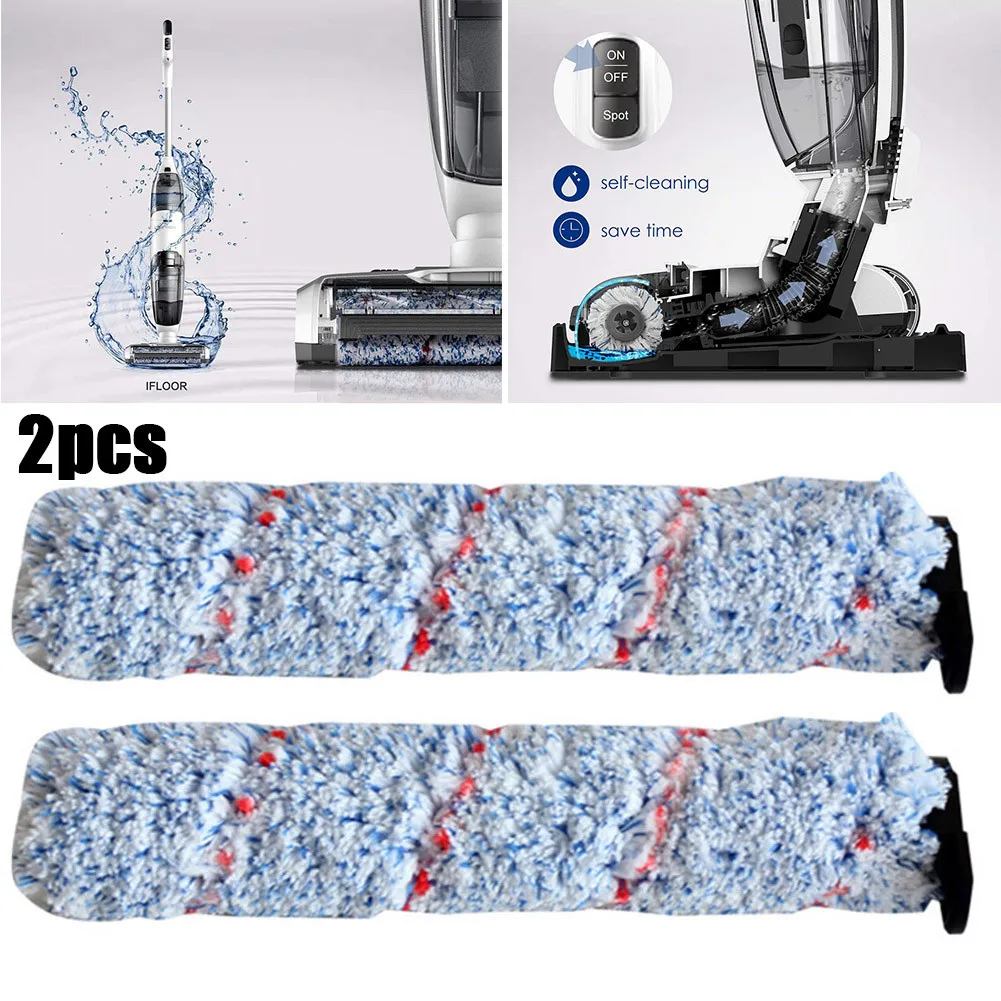 

For Tineco Replacement Brush Roller For IFLOOR Cordless Wet Dry Vacuum Cleaner Washable Soft Roller Head With Bristles