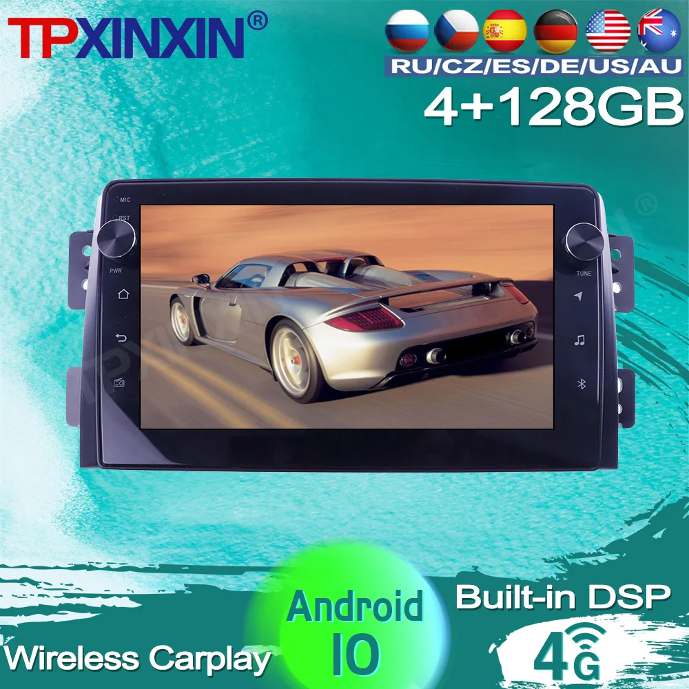 

4+128G For Kia Borrego 2008 - 2011 Android 10 Car Radio Tape Recorder Video Multimedia Player GPS Navigation AI Vioce Control