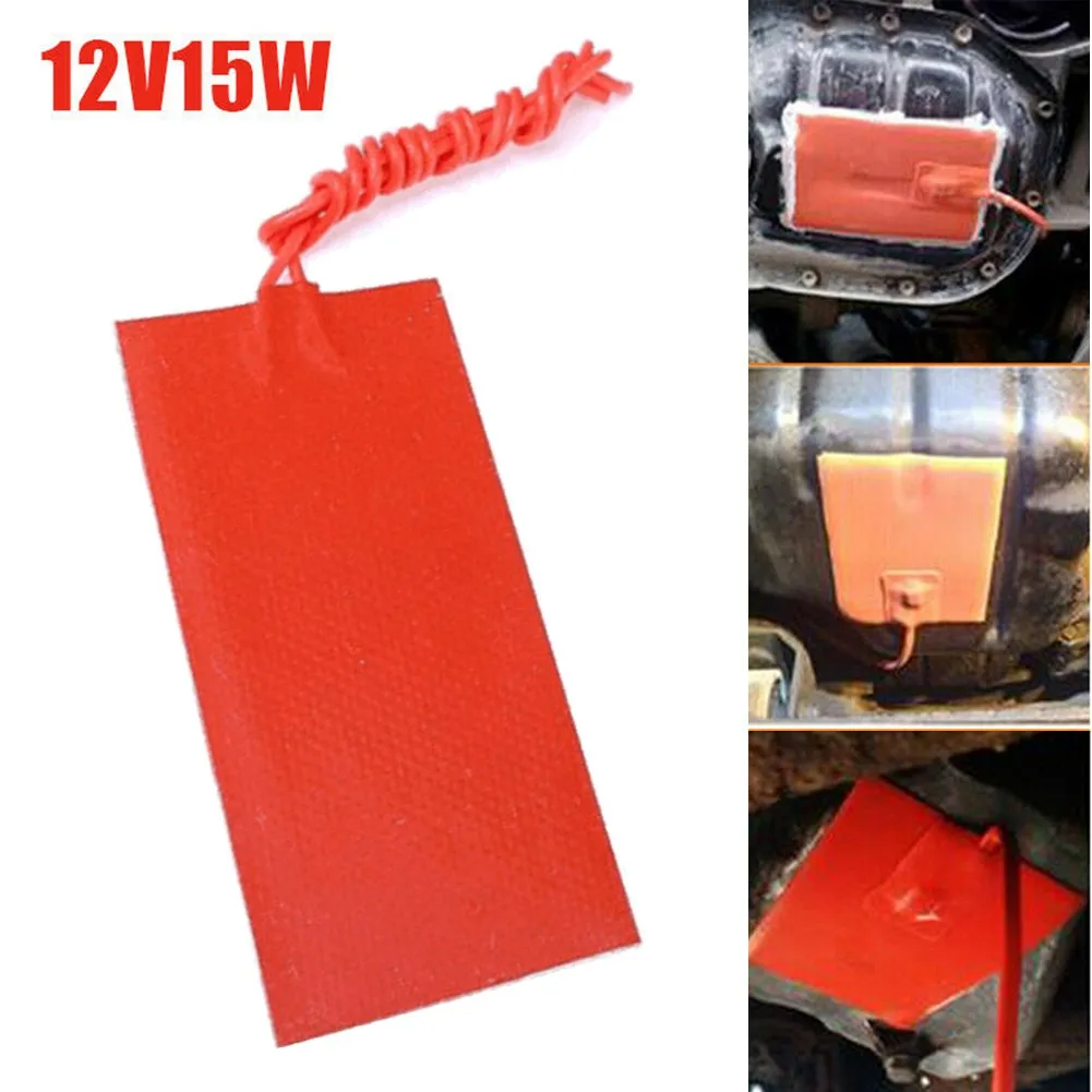 

Quick heat Silicone Heater Pad Home Improvement Heating Mat Home High Quality 50*100mm 12V 15W Flexible Waterproof 3D Printer