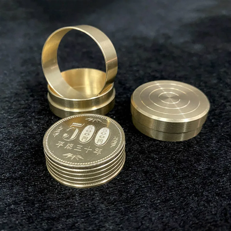 

Dynamic Coins (Japan 500 Yen) Magic Tricks Close Up Magic Props Gimmick Comedy Magician Coin Magic Appearing Vanishing Funny