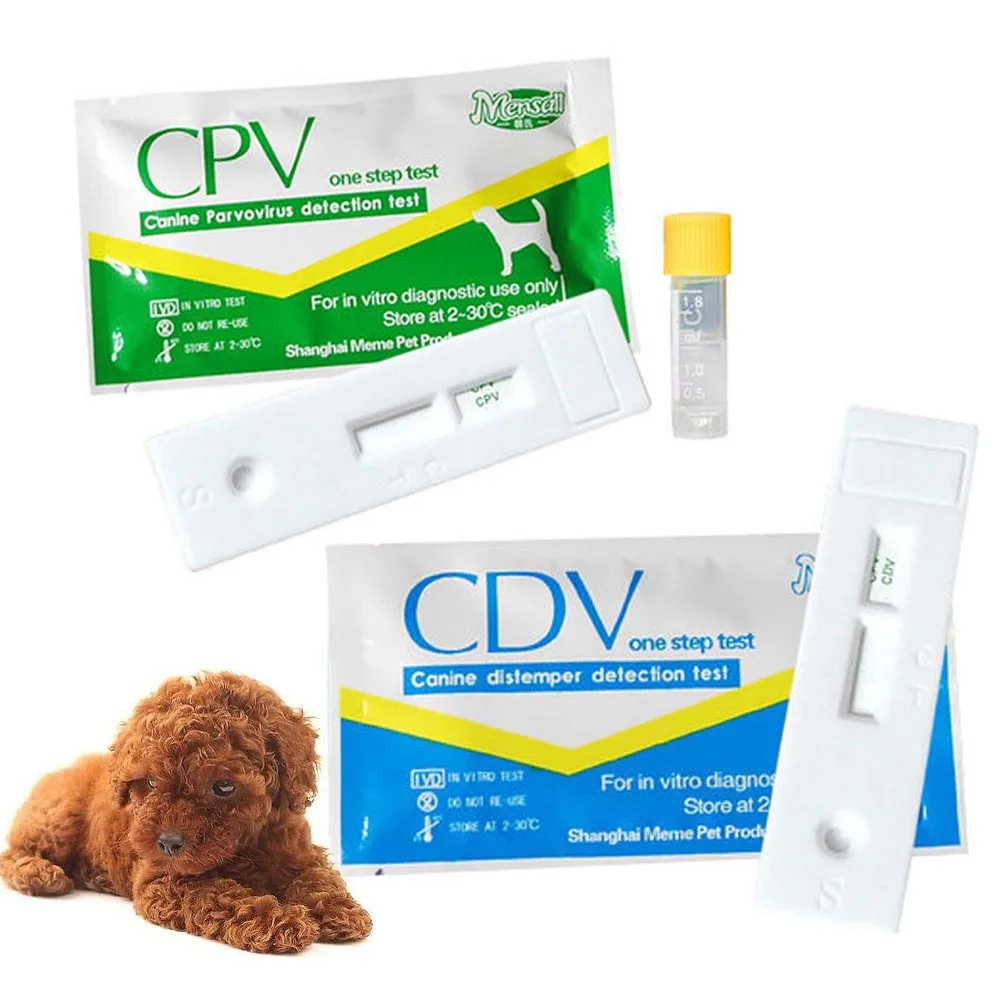 Canine Dog Distemper вирус CDV/CPV домашние носовые тампоны тест на здоровье бумага J8
