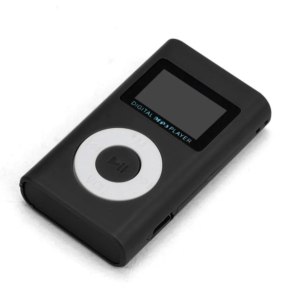 USB мини MP3-плеер с ЖК-экраном и поддержкой карт Micro SD TF на 32 ГБ красный Прямая